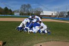 Baseball vs MIT  Wheaton College Baseball vs MIT in the  NEWMAC Championship game. - (Photo by Keith Nordstrom) : Wheaton, baseball, NEWMAC